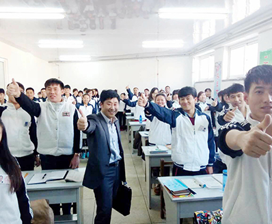 培训中实习生风采